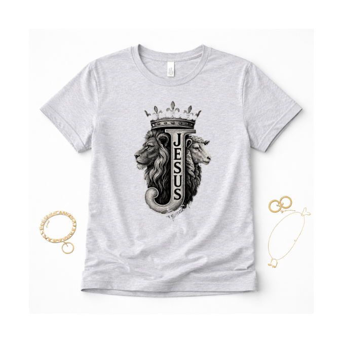 Jesus Lion and the Lamb Graphic