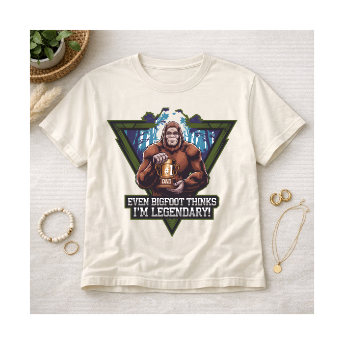 #1 Dad Bigfoot