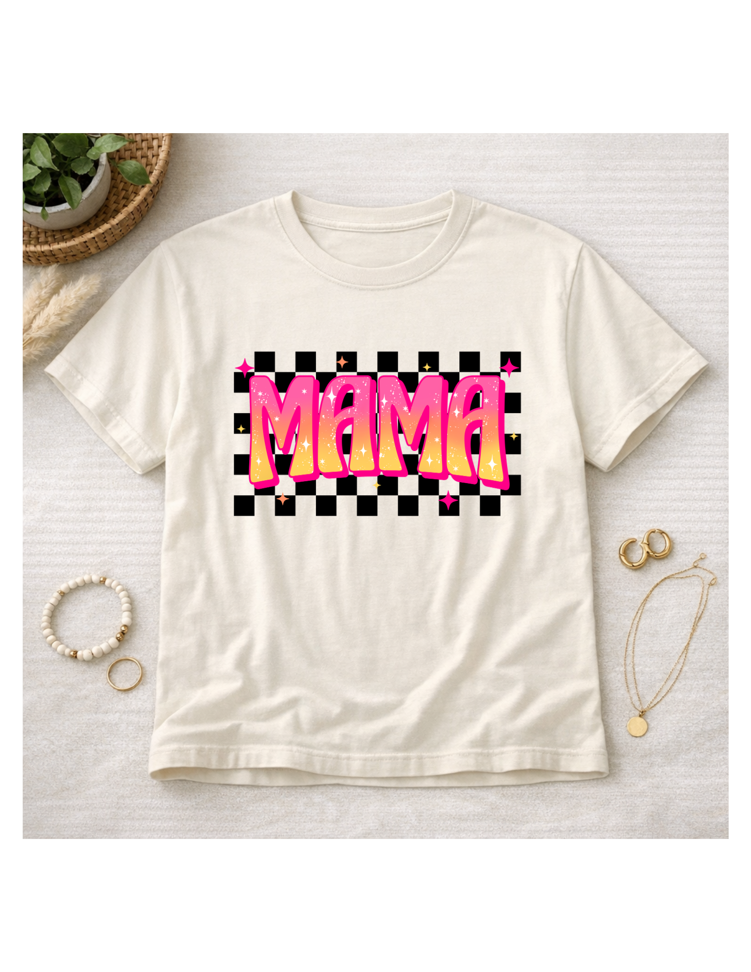 MAMA Pink and Orange