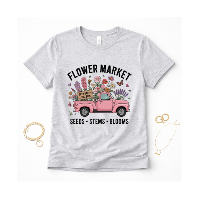 Flower Market Graphic