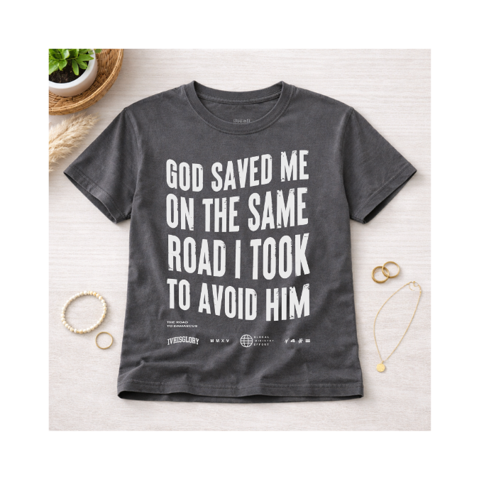 God Saved Me Graphic