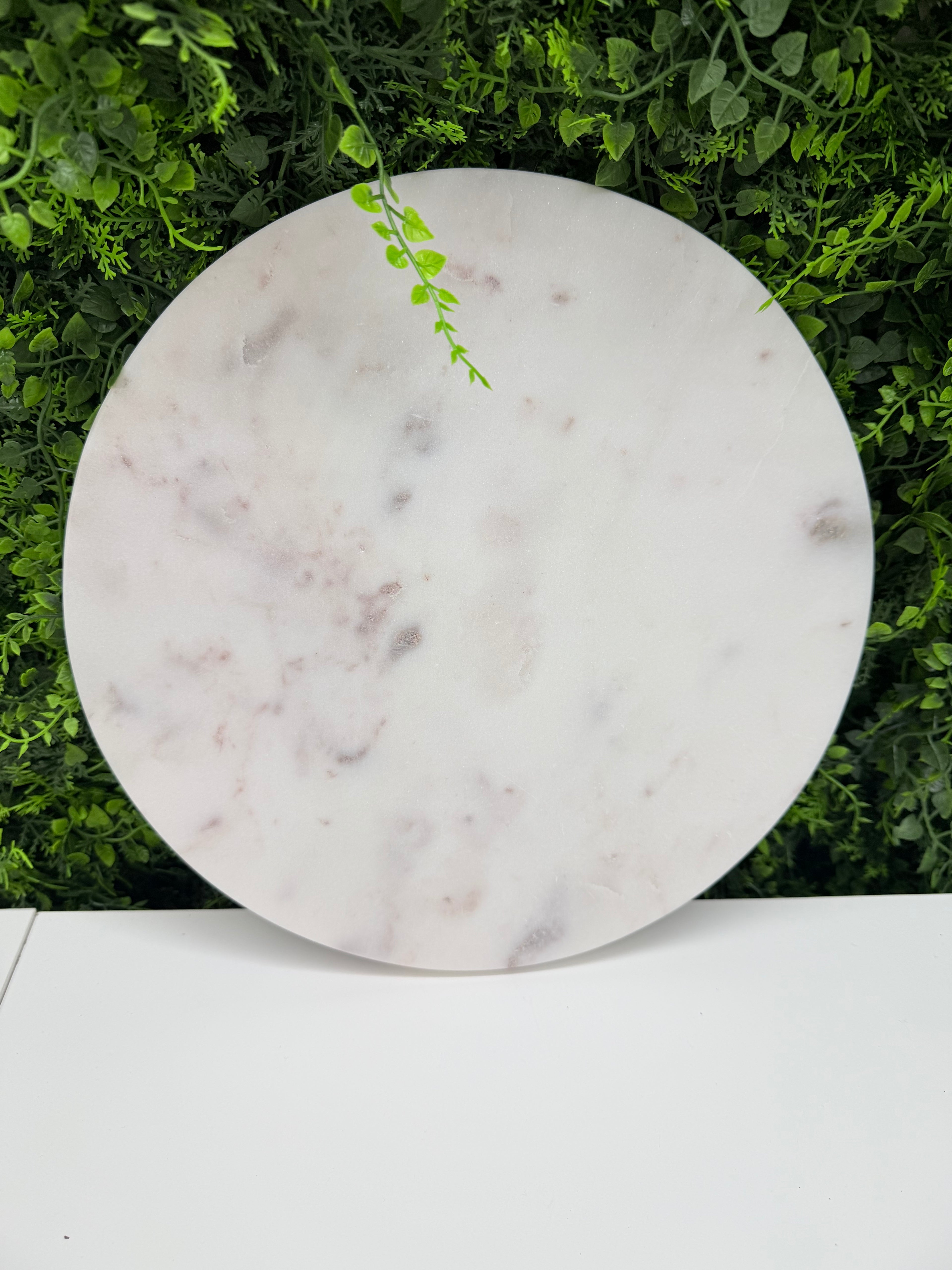 White Marble Round Slab