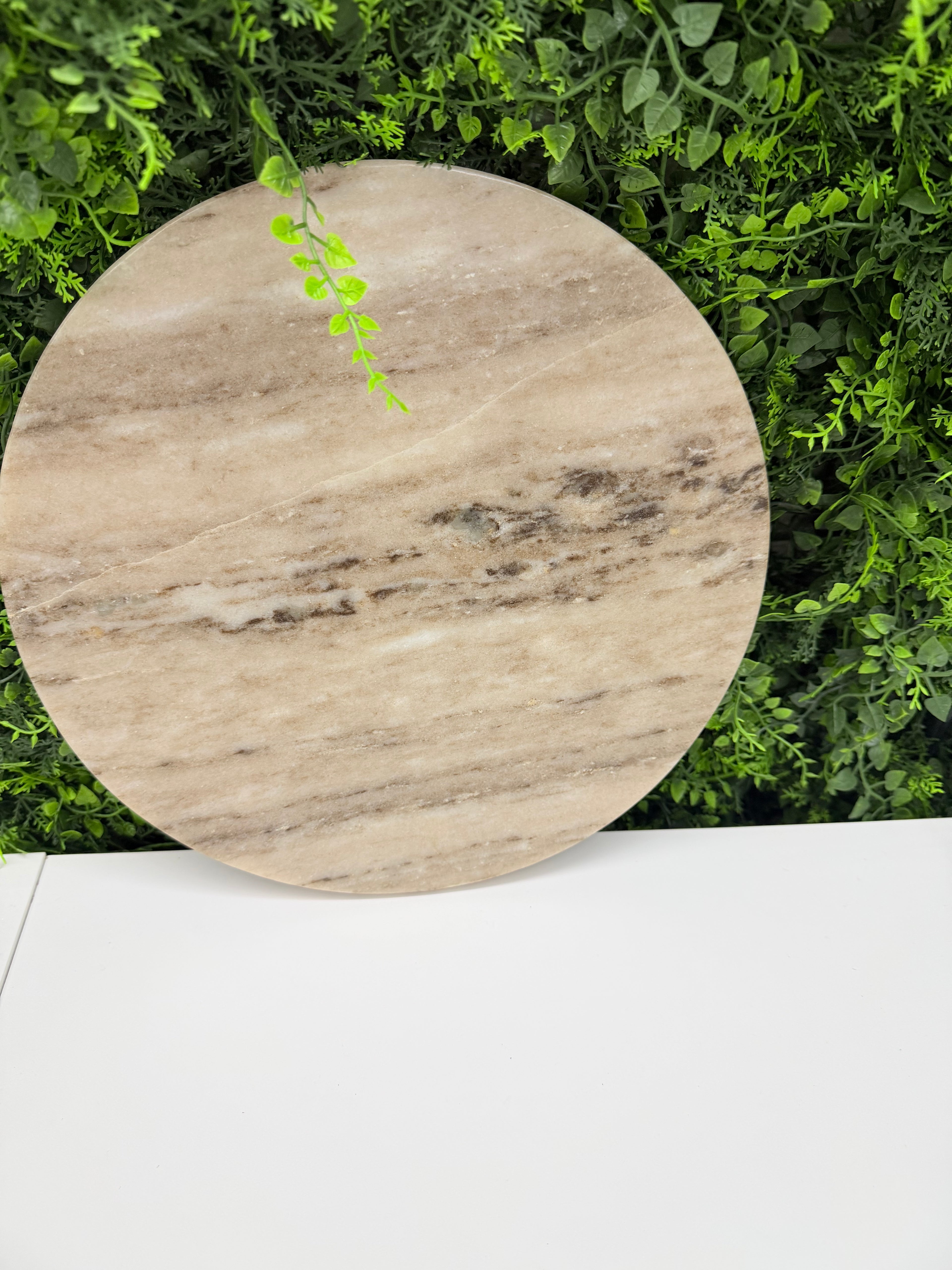 Tan Stone Round Slab