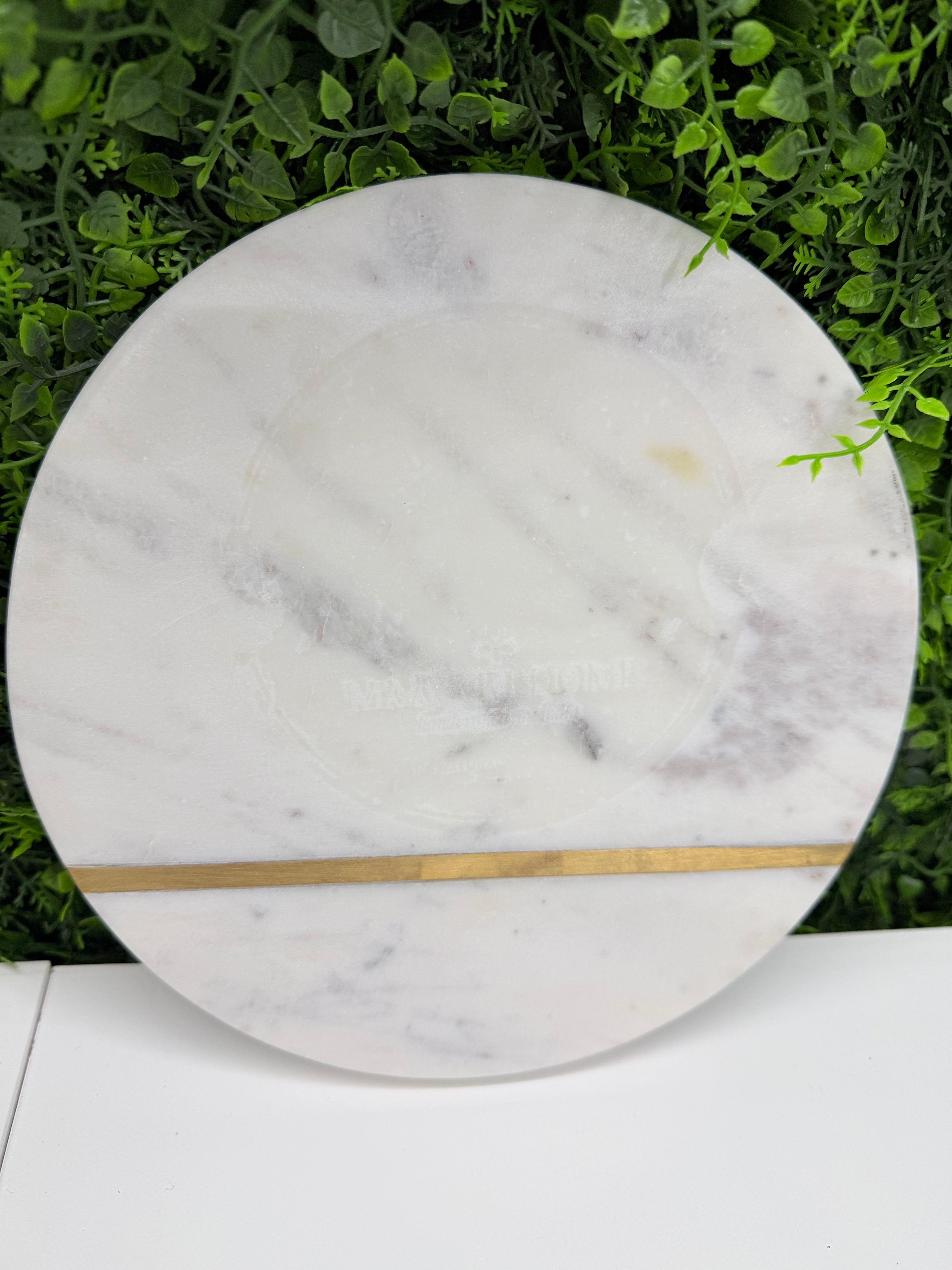 White and Gold Stone Slab