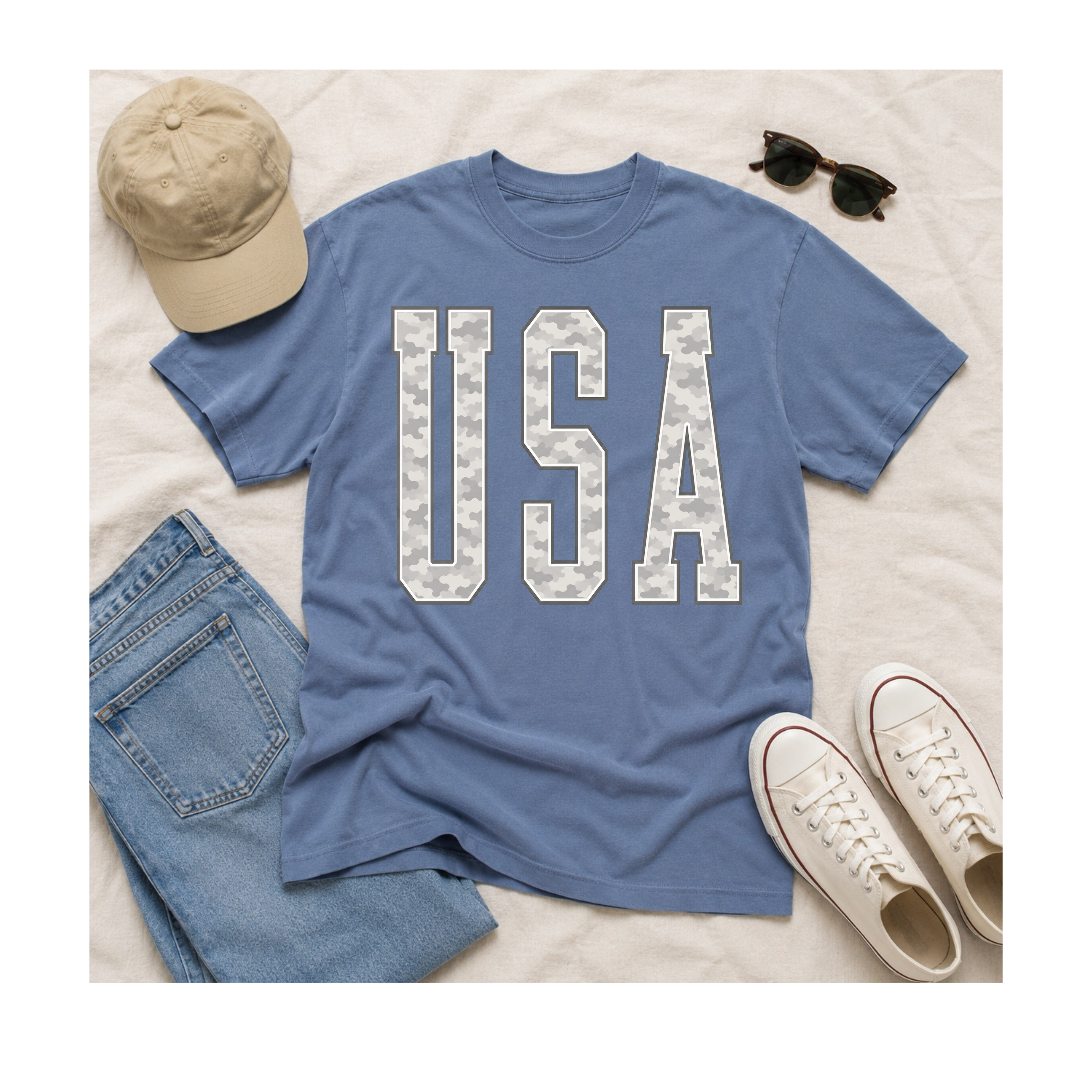 USA Camo Graphic